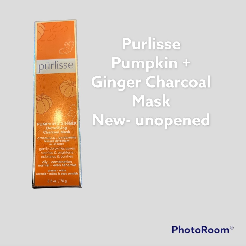 Purlisse Skincare Purlisse Pumpkin Ginger Charcoal Detoxifying Mask FAB FIT FUN